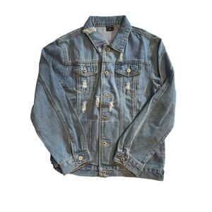 Judy Bridal Blue Denim Jacket, Size M